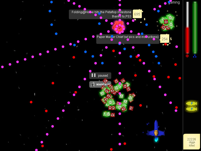 crazy action in diggkiller